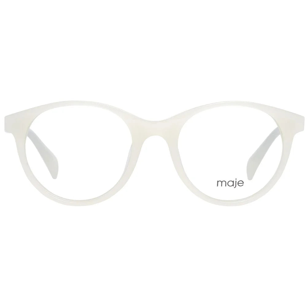 Maje White Women Glasses Frame - Eyeglasses