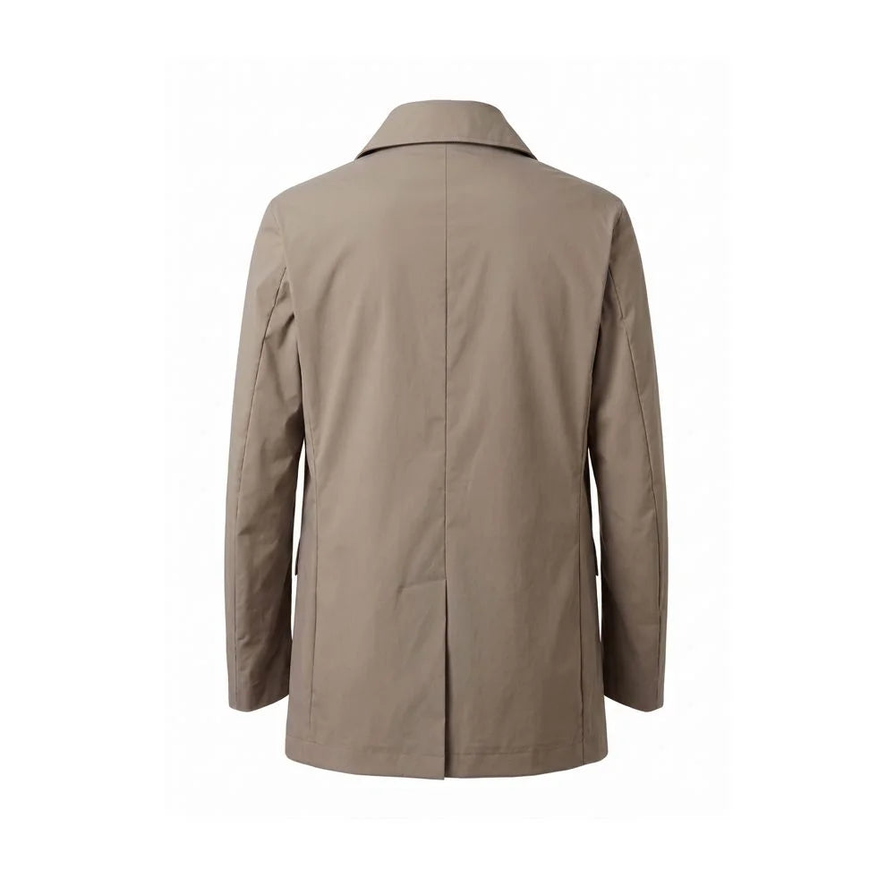 Malo Brown Cotton Men’s Jacket