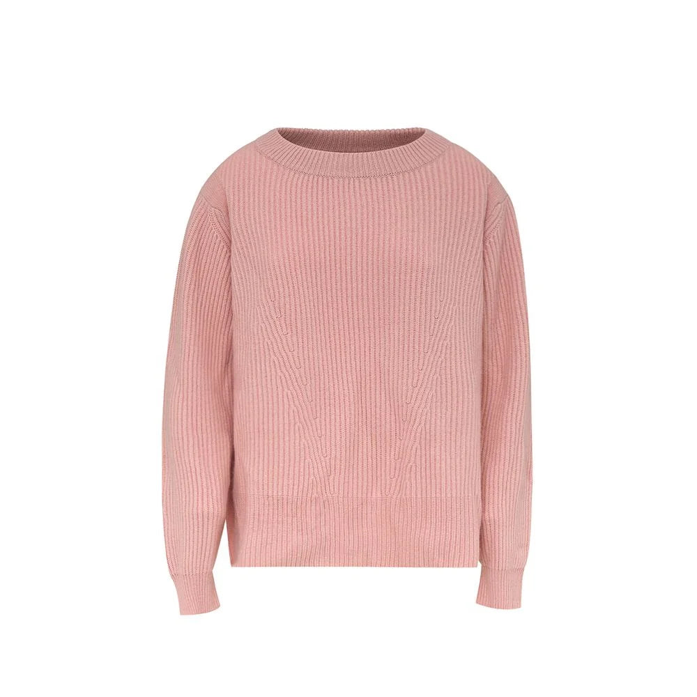 Malo Elegant Cashmere Pink Top - Indulge in Soft Luxury - L - Sweaters