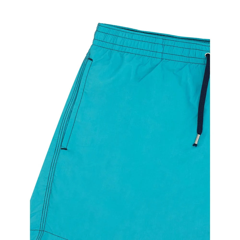 Malo Turquoise Polyester Swimwear - Swim Boxers