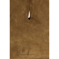 Sac bandoulière en cuir veau marron Bos Taurus Manebi