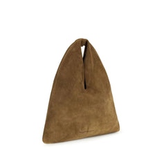 Sac bandoulière en cuir veau marron Bos Taurus Manebi