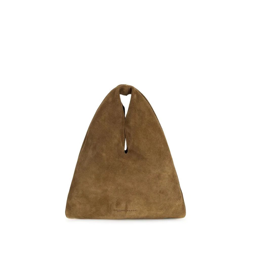 Sac bandoulière en cuir veau marron Bos Taurus Manebi