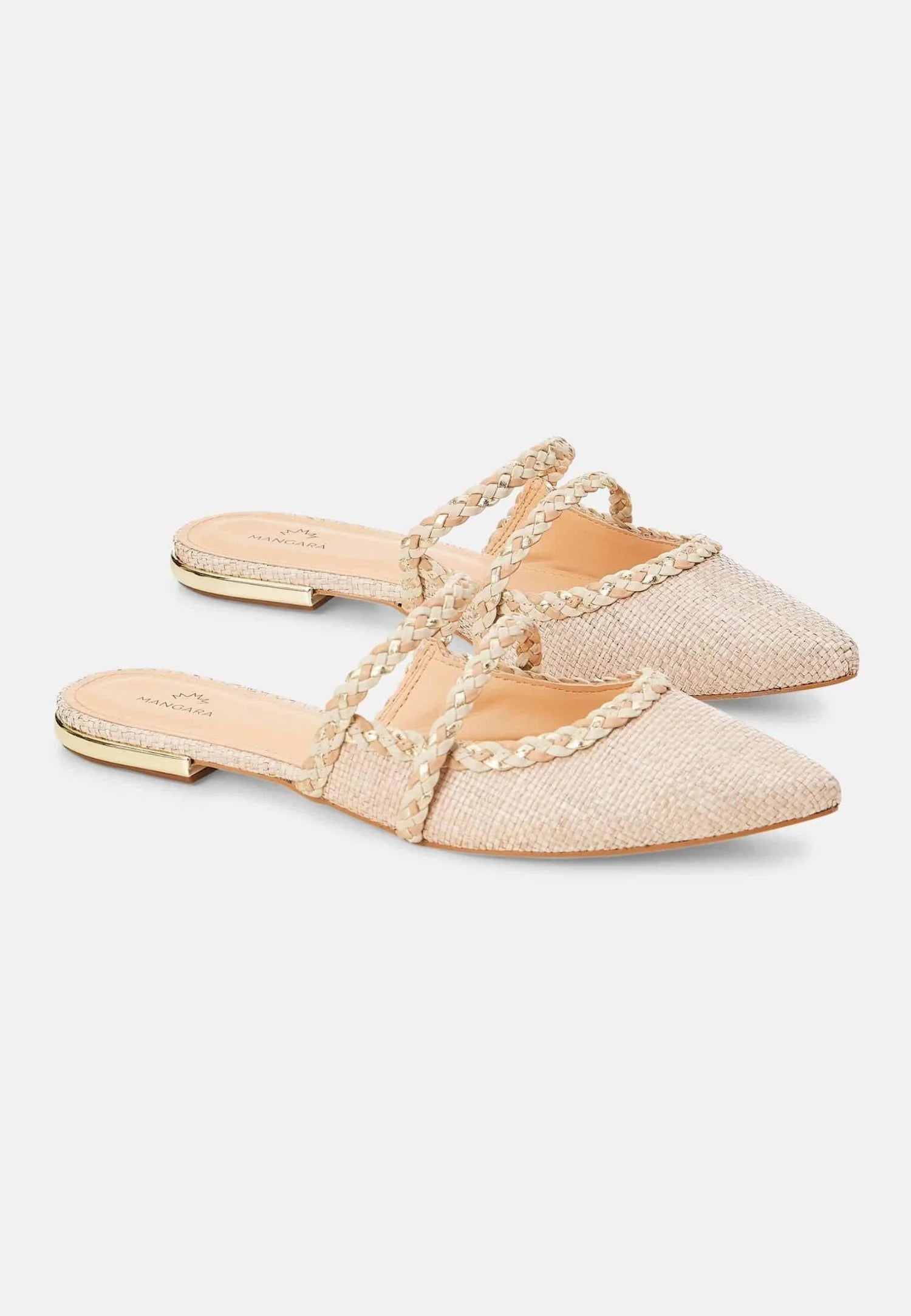 Mangará Atelier Mangará Amburana Women’S Mules Beige - Sustainable