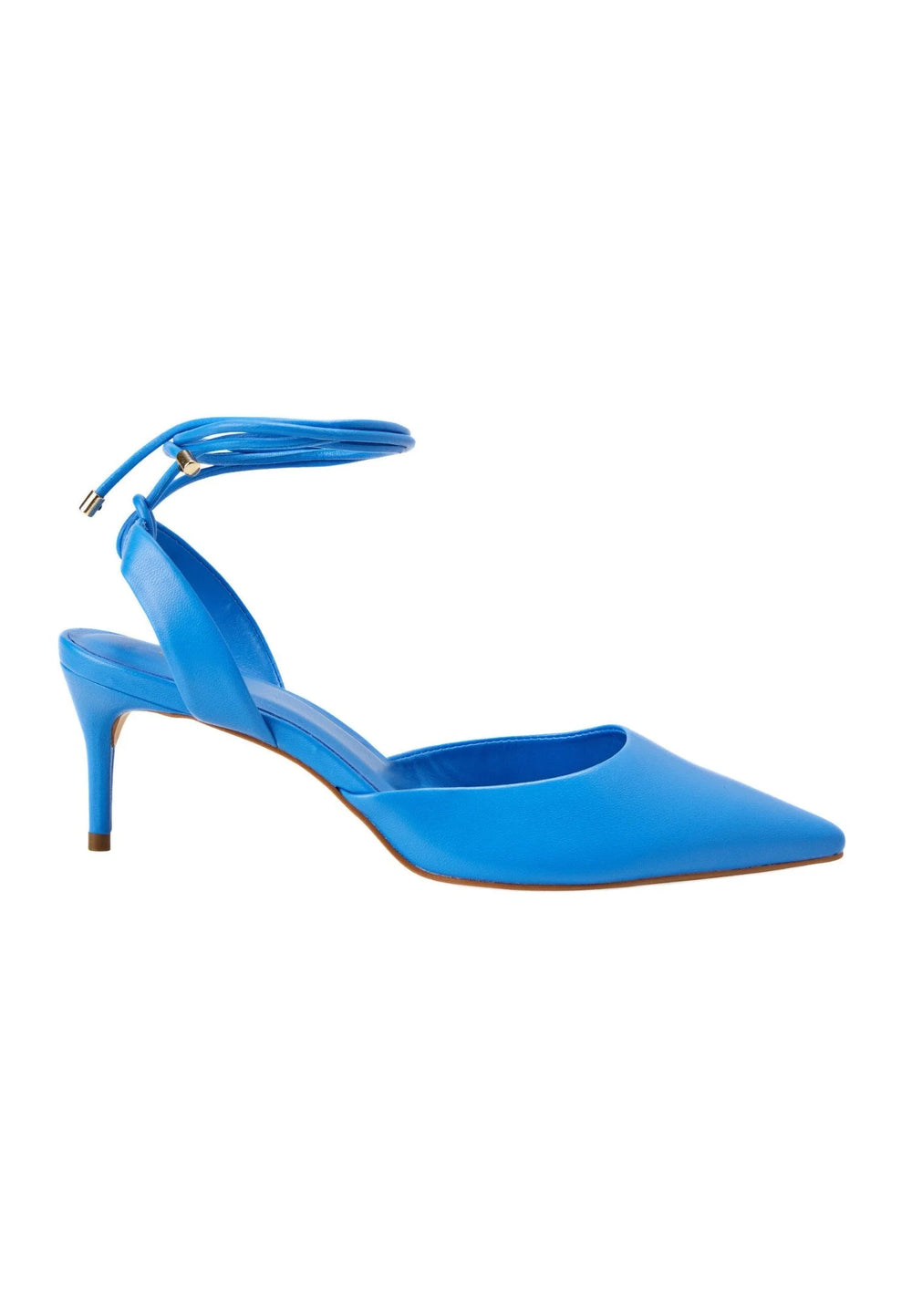 Mangará Atelier Blue Goat Leather Pointed Toe Heels – Elegant Women’S Pumps