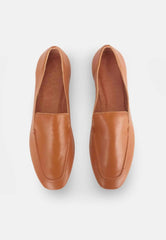 Mangará Atelier Clusia Women’S Loafers Brown Goat Leather – Flat Shoes