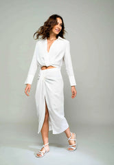 Mangará Atelier White Angico Women’S Leather Sandals