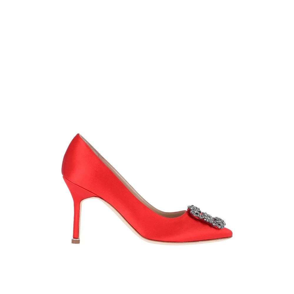 Manolo Blahnik Hangisi 090 Satin Pumps - EU36/US6 - Heels