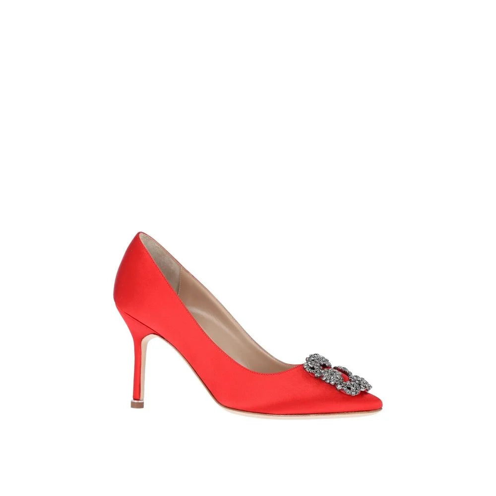 Manolo Blahnik Hangisi 090 Satin Pumps - EU36/US6 - Heels