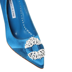 Manolo Blahnik Maida 090 Satin Pumps - EU35/US5 - Heels