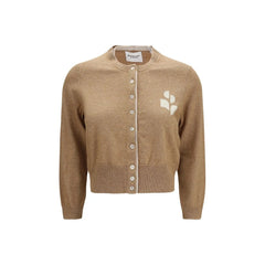 Marant Etoile Beige Cotton Cardigan