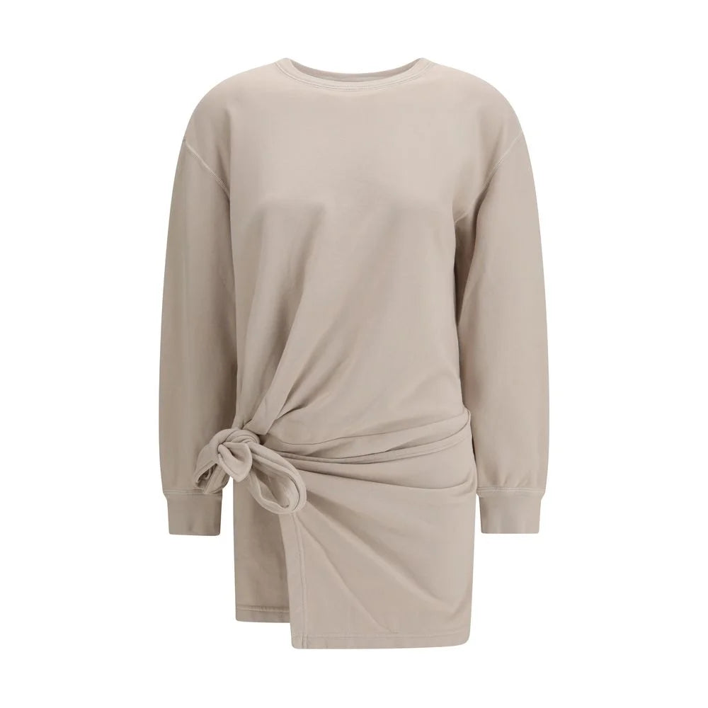 Marant Etoile Beige Cotton Casual Dress