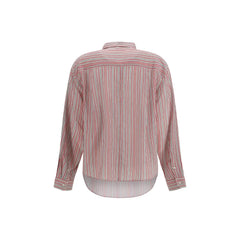 Marant Etoile Beige Cotton Pattern Shirt