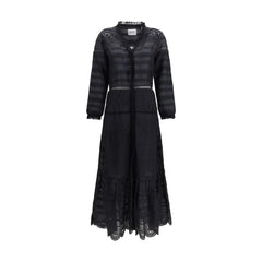 Marant Etoile Sort Bomuld Casual Kjole