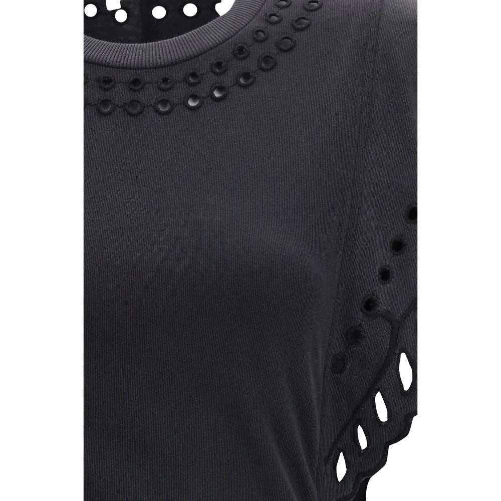Marant Etoile Black Cotton Casual Dress