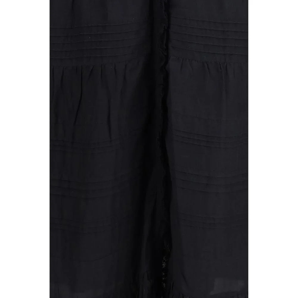 Marant Etoile Sort Bomuld Casual Kjole