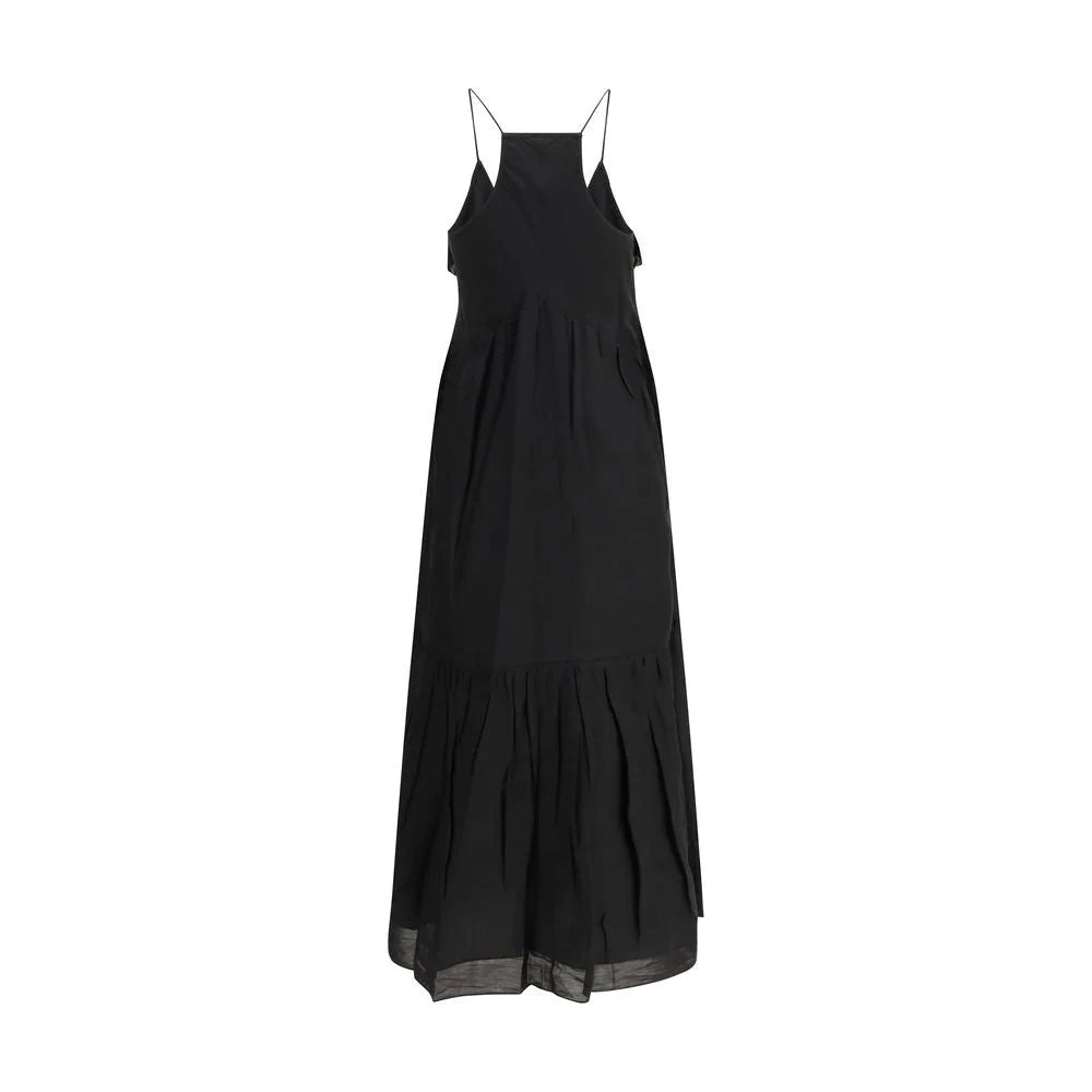 Marant Etoile Black Cotton Casual Dress