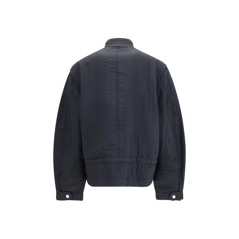 Marant Etoile Black Modal Full-Length Jacket