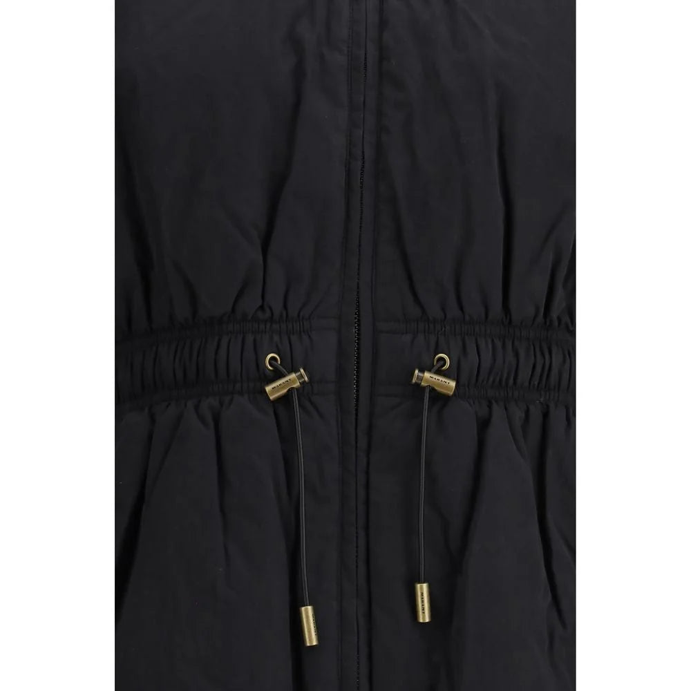 Marant Etoile Black Polyamide Coat - 34 | XXS