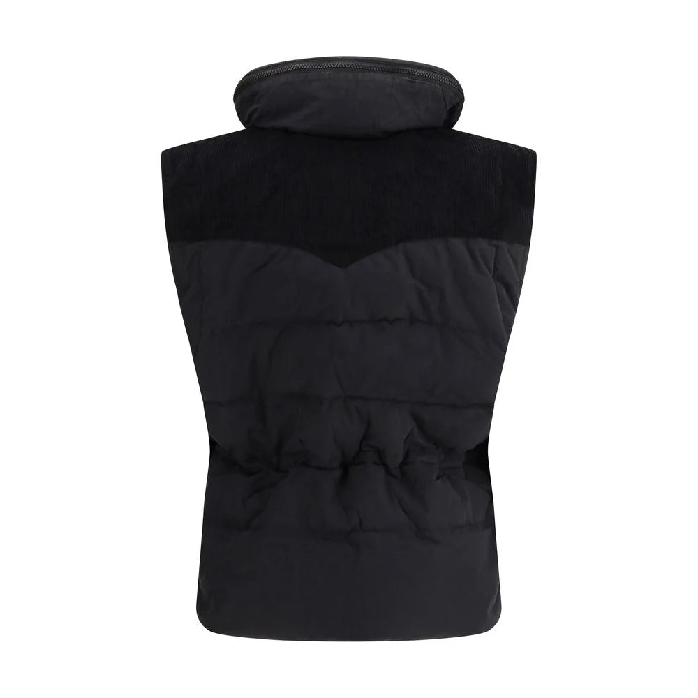 Marant Etoile Black Polyamide Sleveless Jacket