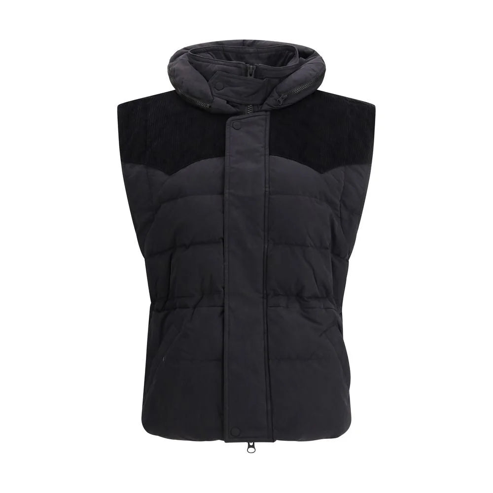 Marant Etoile Black Polyamide Sleveless Jacket
