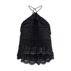 Marant Etoile Sort Bluse i Polyester - IT36 | XS