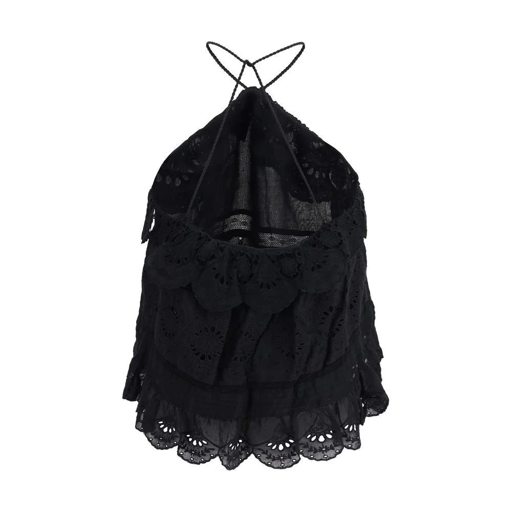 Marant Etoile Sort Bluse i Polyester - IT36 | XS