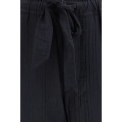 Marant Etoile Black Viscose Casual Pants