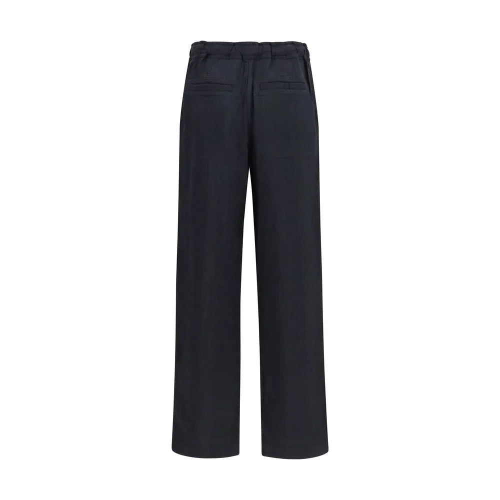 Marant Etoile Black Viscose Casual Pants