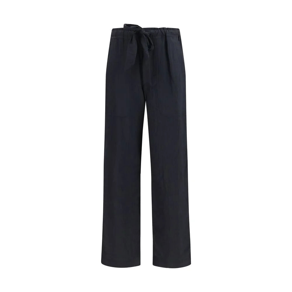 Marant Etoile Black Viscose Casual Pants