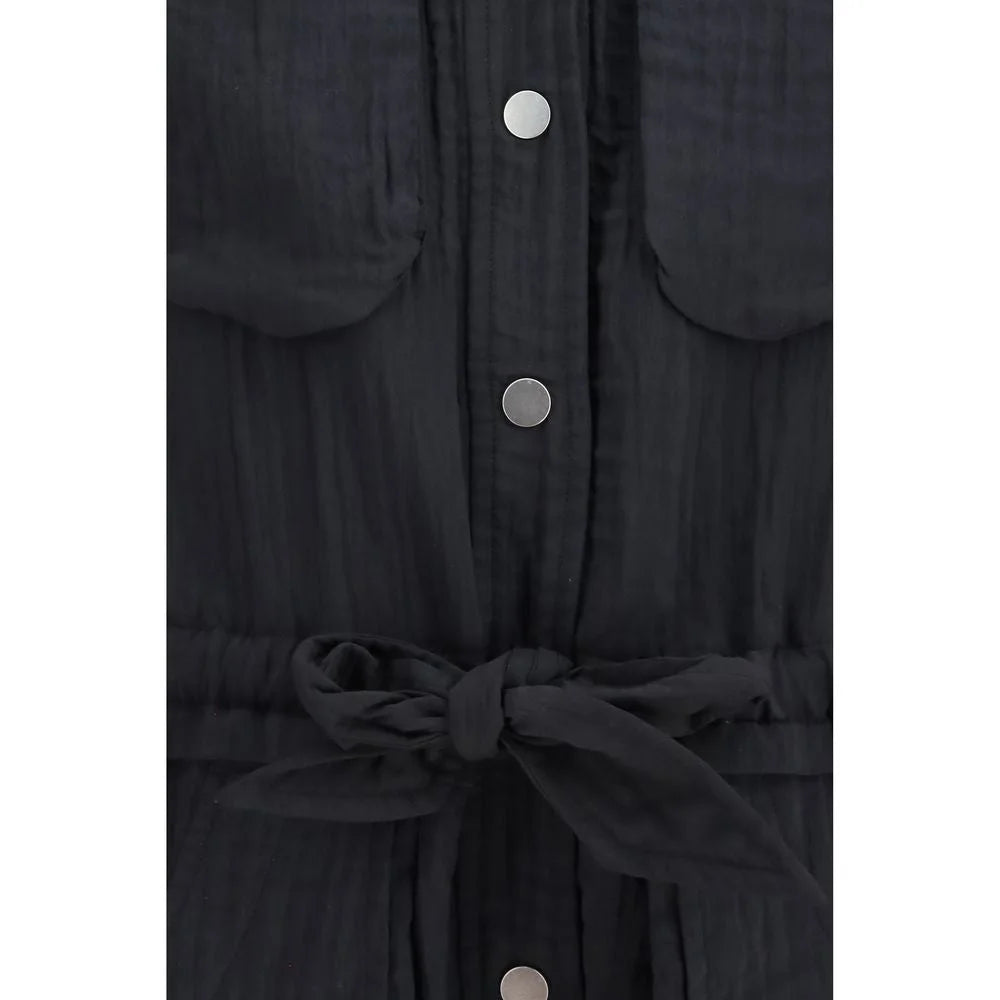 Marant Etoile Black Viscose Jumpsuit