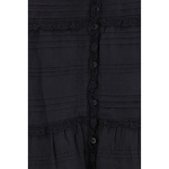 Marant Etoile Black Viscose Long Skirt - IT38 | S