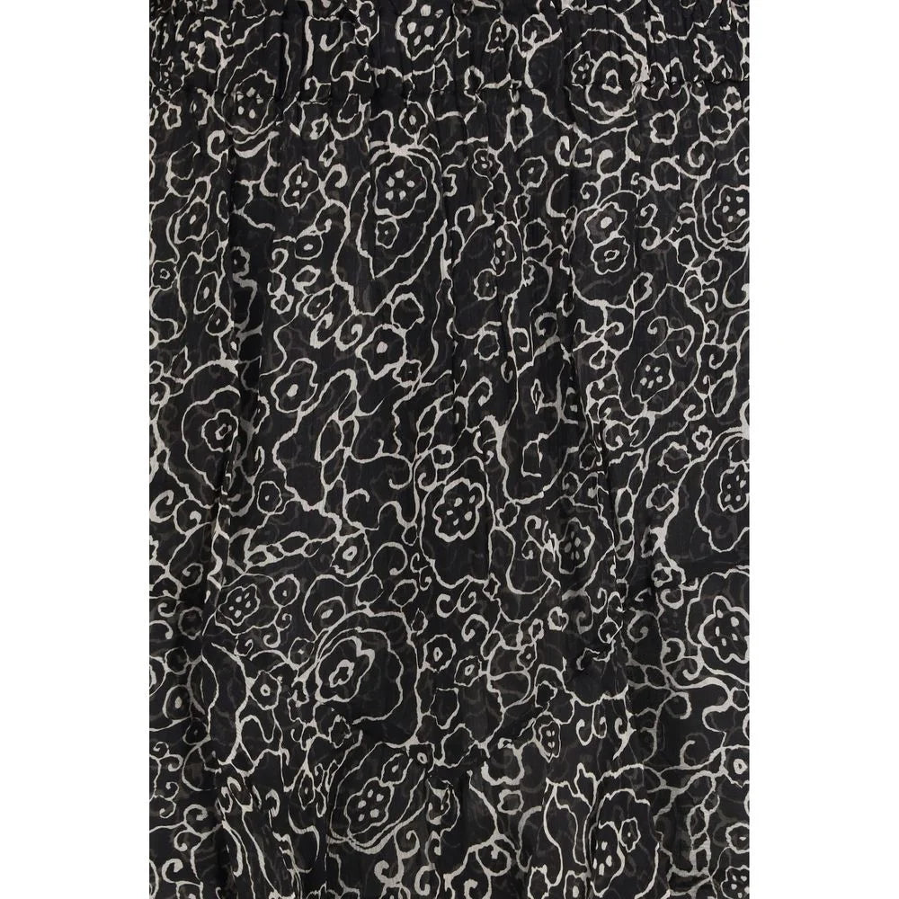 Marant Etoile Black Viscose Shorts