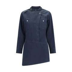 Marant Etoile Blue Cotton Casual Dress - IT36 | XS