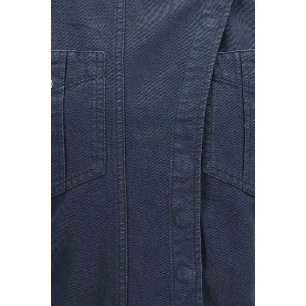 Marant Etoile Blue Cotton Casual Dress - IT36 | XS