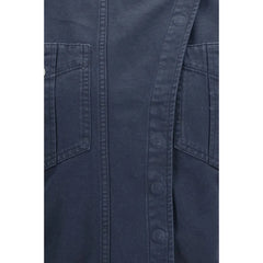 Marant Etoile Blue Cotton Casual Dress - IT36 | XS
