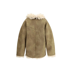 Marant Etoile Clea Shearling-effect faux fur Coat - Overcoats