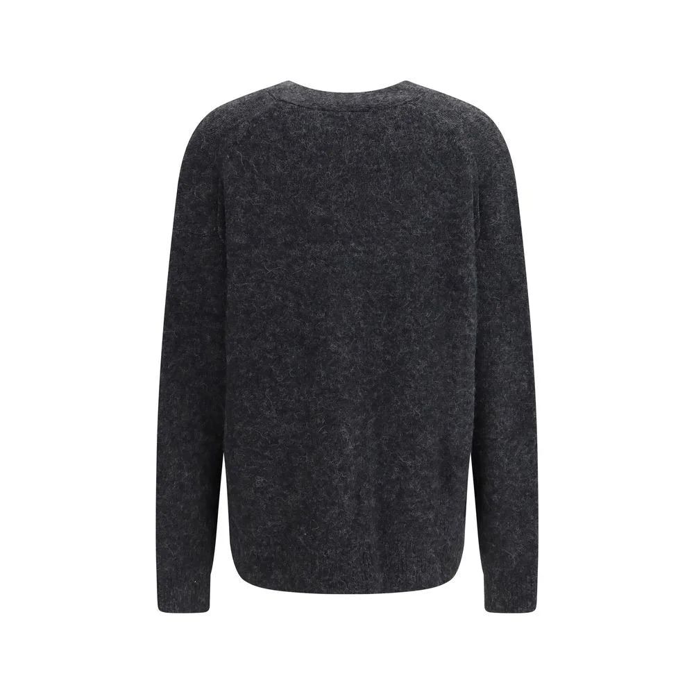 Marant Etoile Gray Alpaca Vicugna Pacos Cardigan