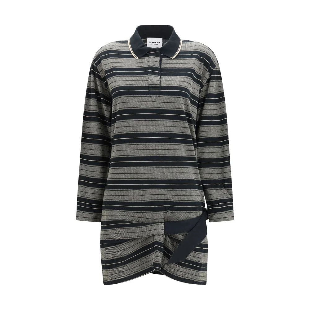 Marant Etoile Gray Cotton Casual Dress - IT38 | S