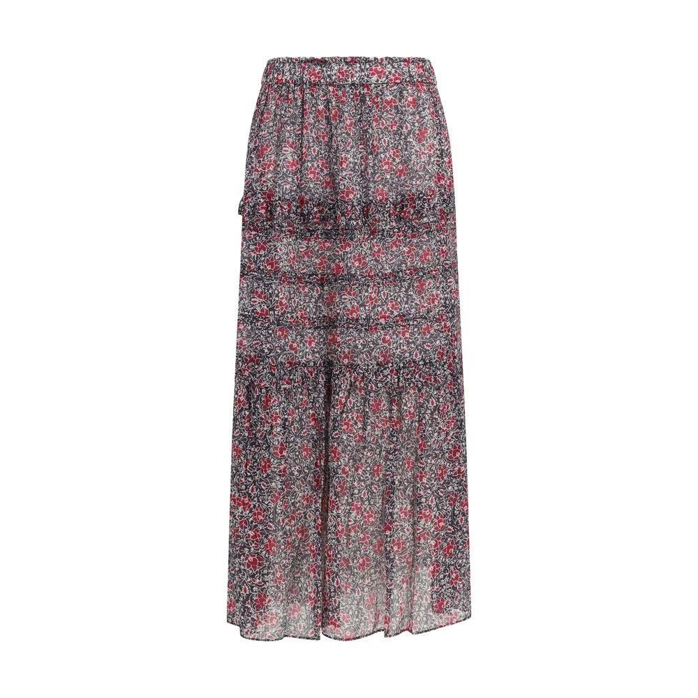 Marant Etoile Purple Cotton Long Skirt - IT38 | S
