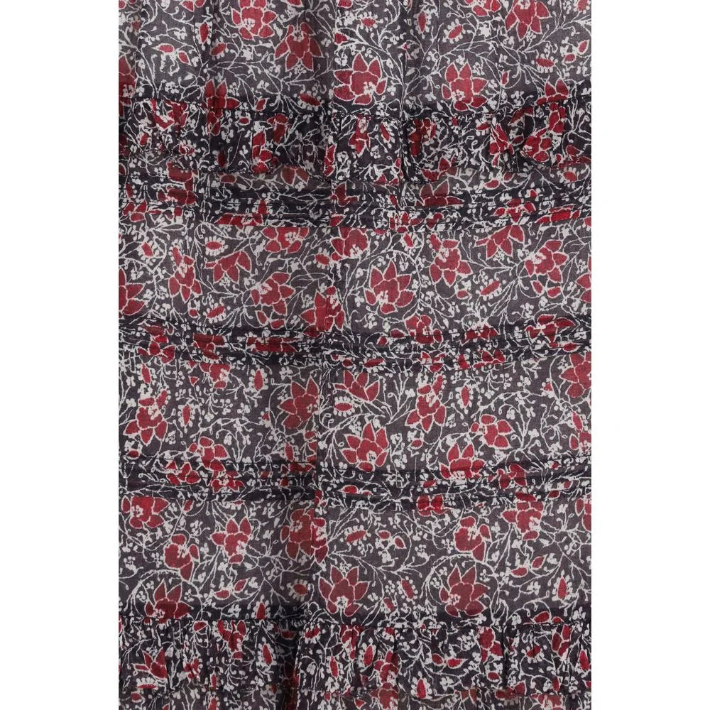 Marant Etoile Purple Cotton Long Skirt - IT38 | S