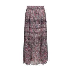 Marant Etoile Purple Cotton Long Skirt - IT38 | S
