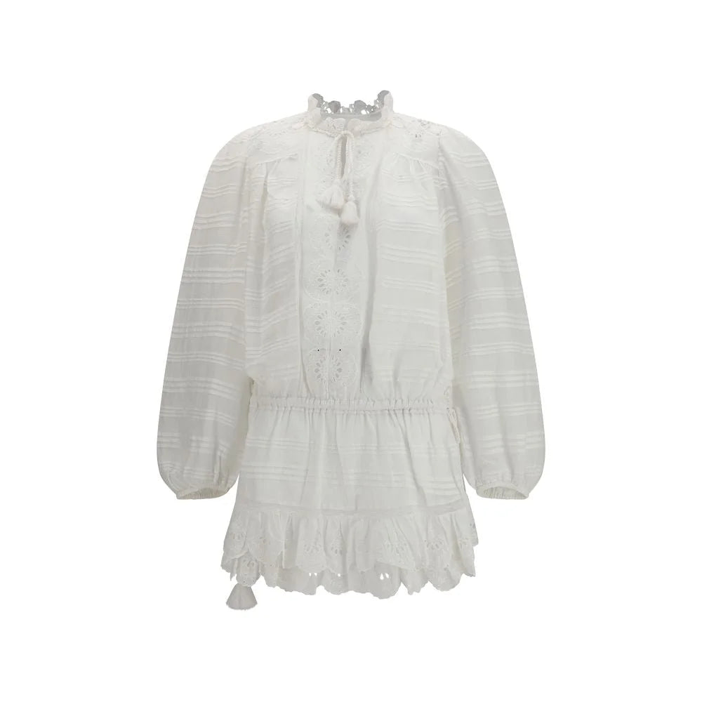 Marant Etoile White Cotton Casual Dress - IT38 | S