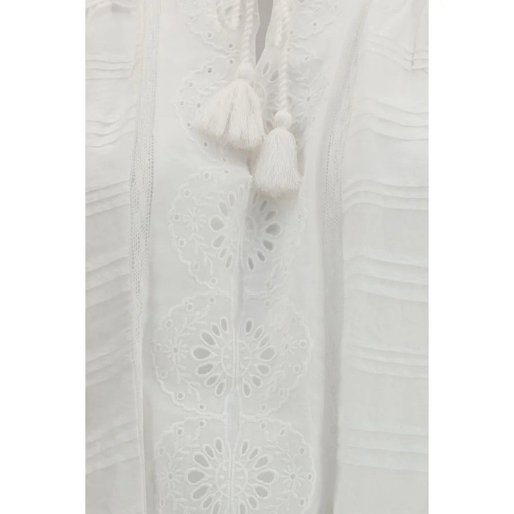 Marant Etoile White Cotton Casual Dress - IT38 | S
