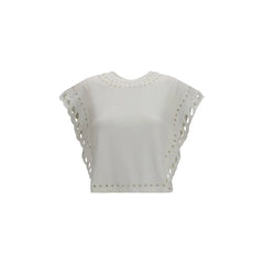 Marant Etoile White Cotton T-Shirt