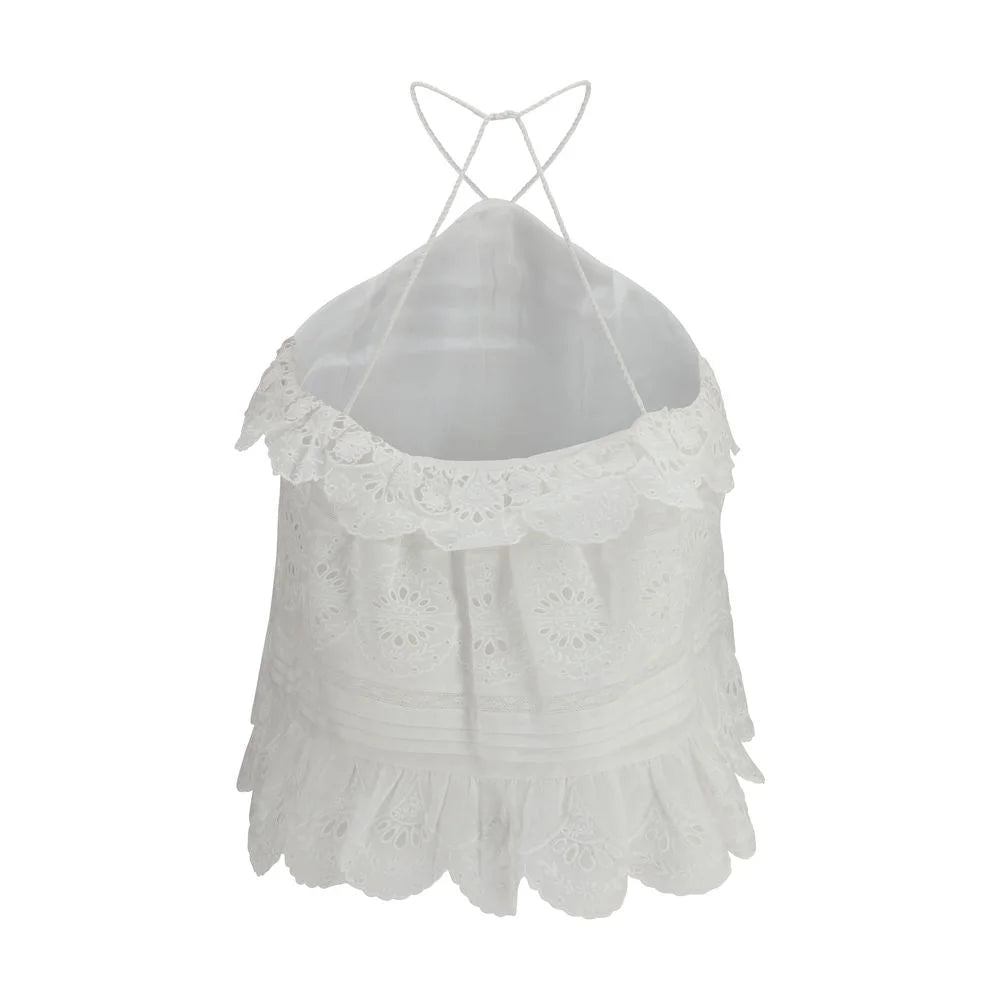 Marant Etoile Vit Polyester T-Shirt