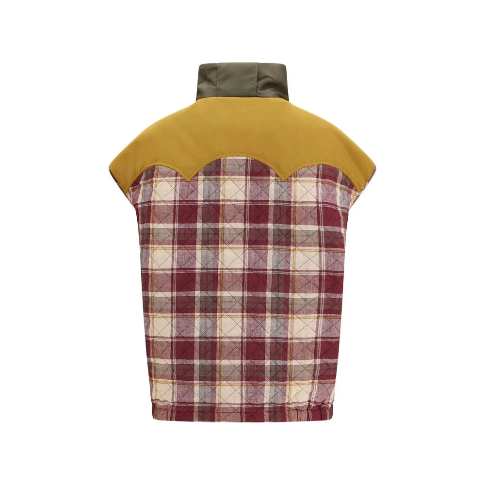 MARBELL Multicolor Polyamide Sleveless Jacket