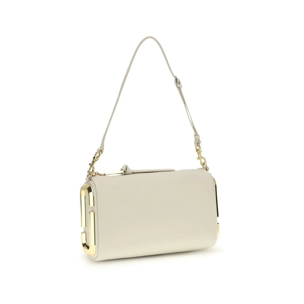 Marc Jacobs Beige Calf Leather Bos Taurus Shoulder Bag