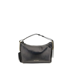 Marc Jacobs Black Calf Leather Bos Taurus Handbag