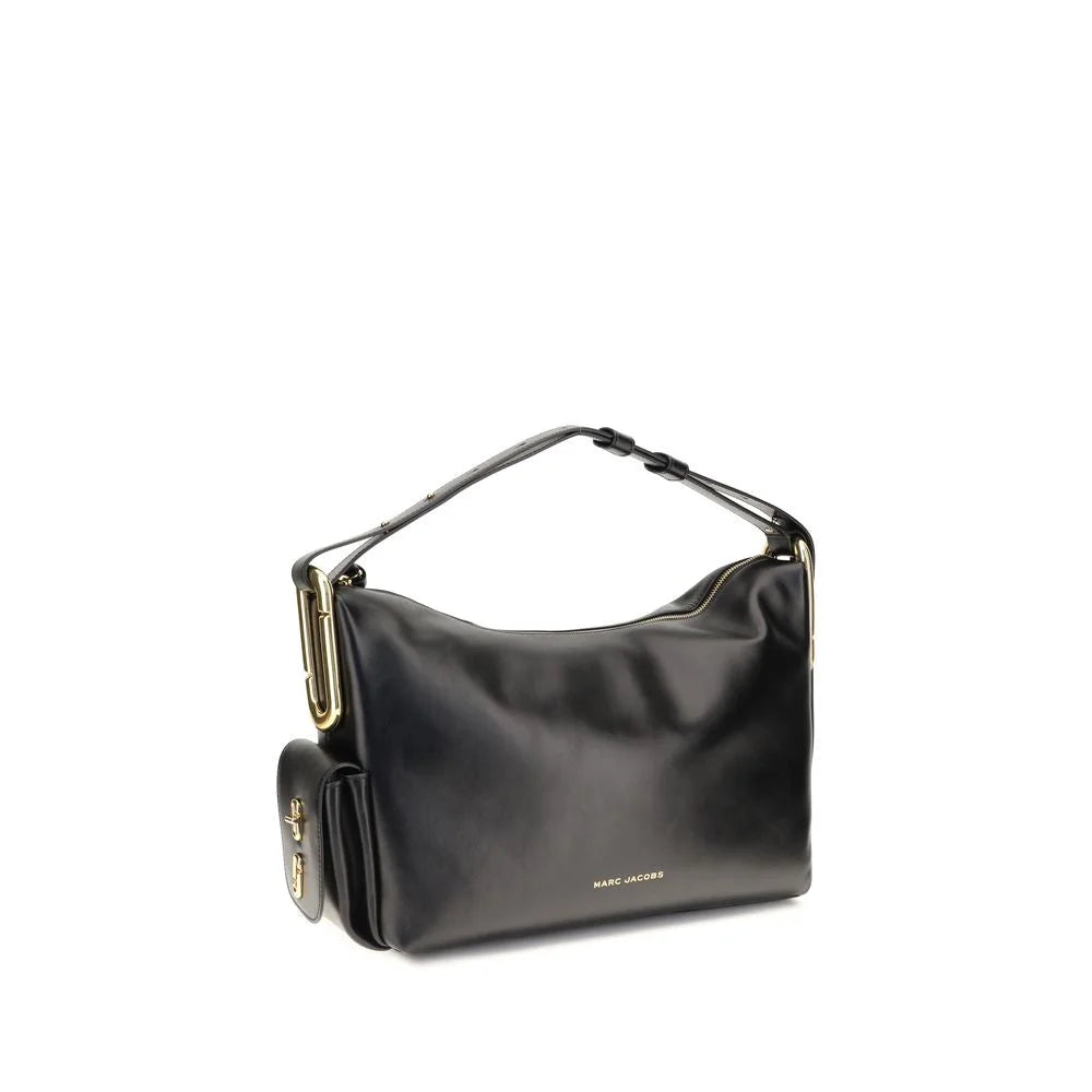 Marc Jacobs Black Calf Leather Bos Taurus Handbag